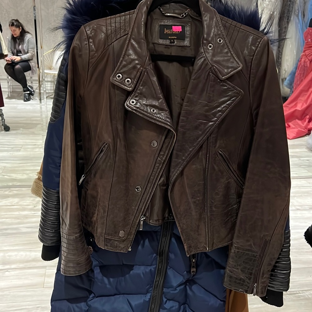 Worn laundry jacket size small